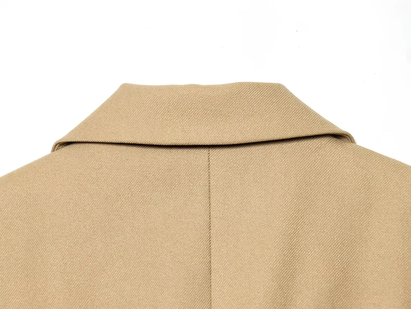 KONDALA Office Lady Chic Women Blazer Suit Double Breasted Long Sleeve Blazer Long Zipper Pants New Fashion 2026 Spring Suit