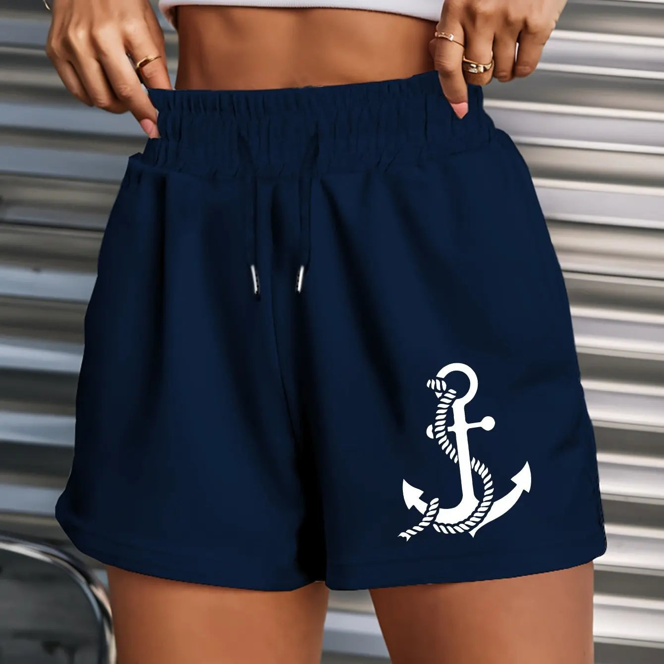 Women's Summer Casual Versatile Mid-Length Five-Quarter Beach Shorts