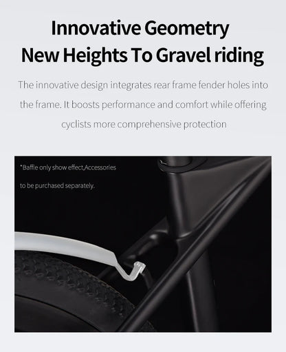 SAVA SF6 Carbon Fiber Gravel Road Bike All Terrain Suitable Off-Road Flat Handlebar Road Bicycle Oil Disc Bicycle Race Bike