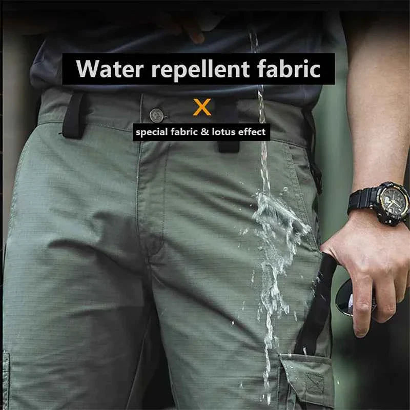 Tactical Camouflage Shorts Outdoor Work Pants Men's Multi-pocket Casual Cargo Short Pants Quick Dry Wear-resisting Shorts