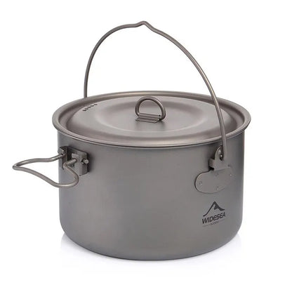 Widesea Titanium Camping Cookware Set – Ultralight Outdoor Cook Set