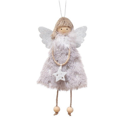 Christmas Pendant Elf Doll Toy Christmas Tree Ornaments Home Decor Elf Hanging Decoration Happy New Year Gift