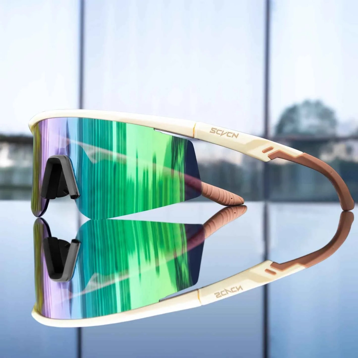 Scvcn New Cycling Glasses MTB Riding Skating Sunglasses Bike UV400 Polarized Fishing Goggles Man Woman Bicycle Eyewear 2026
