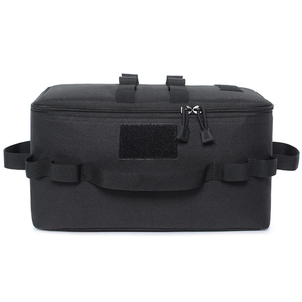 Camping Storage Bag Utility Tote Bag Multi-Function Camping Cookware Organizer Multi-pockets Trunk Organizer for Hiking Climbing