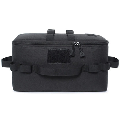 Camping Storage Bag Utility Tote Bag Multi-Function Camping Cookware Organizer Multi-pockets Trunk Organizer for Hiking Climbing
