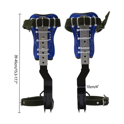 Professional Tree Climbing Spikes Kit 330lb Capacity Steel Spurs with Adjustable Straps & Safety Gear for Arborists & Hunters