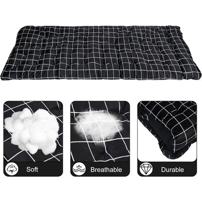 Adjustable Portable Folding Cot with Cozy Mattress and Pillow for Camping, RV Trips, Beach, and Outdoor Naps, Black
