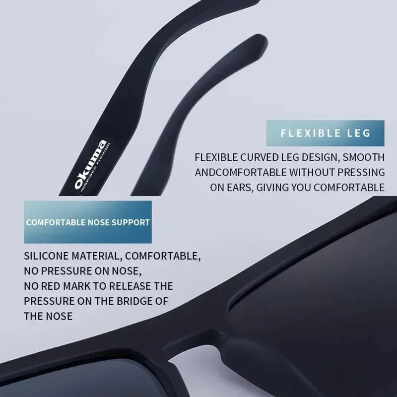 Polarized UV400 Sunglasses for Men and Women – Outdoor Hunting, Fishing, Driving & Cycling, Optional Case