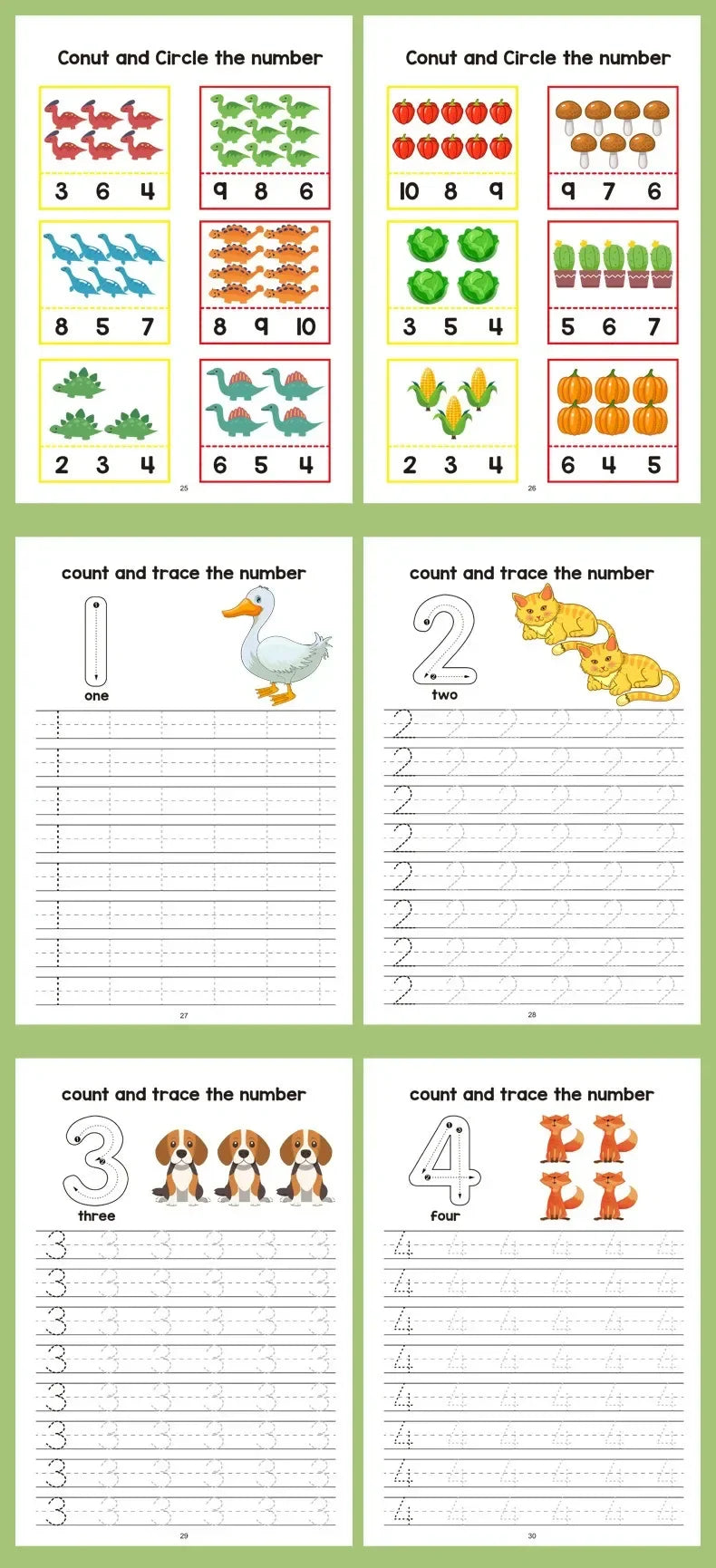 64 Pages Filled in With Numbers Logical Thinking Training Fun Math Exercise Book