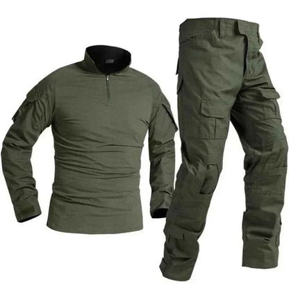 Tactical Outdoor Uniform Sport Clothes Suits Training Suit Camouflage Hunting Shirts Pants Training Sets Hiking Pant Men