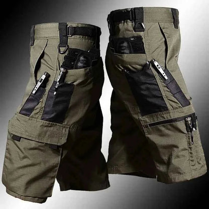 Tactical Camouflage Shorts Outdoor Work Pants Men's Multi-pocket Casual Cargo Short Pants Quick Dry Wear-resisting Shorts