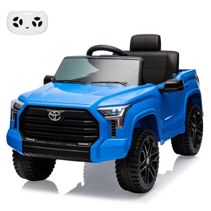 12V Ride on Car for Kids, Licensed Toyota Electric Car Ride on Truck with Remote Control, MP3, LED Lights Toys for Boys Girls