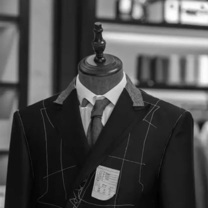 Deep V-neck Single Breasted Waist Cinched Suit Spring  Autumn New in Style Commuting Solid Color Suit Jacket Clothes Top