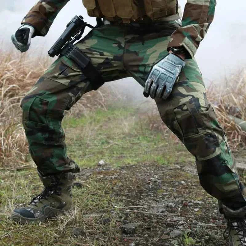 Tactical Outdoor Uniform Sport Clothes Suits Training Suit Camouflage Hunting Shirts Pants Training Sets Hiking Pant Men
