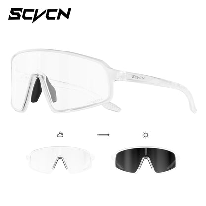 SCVCN Photochromic Sunglasses for Men Glasses Cycling Eyewear UV400 Sports MTB Outdoor Goggles Bicycle Women Sunglasses 2026