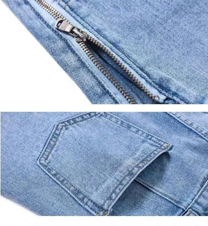 Women's Korean Y2K Black Denim Shorts Summer Thin High Waist A-Line Loose Wide Leg Slimming Hot Pants