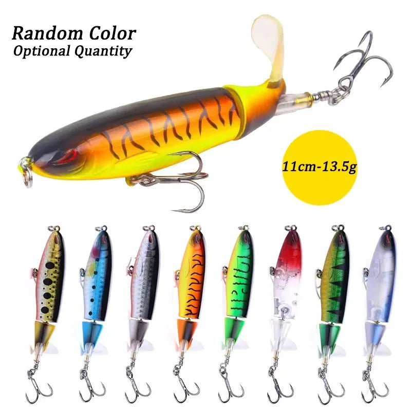 Fishing Lures Set Crankbait Tackle Hard Bait Kit Artificial Minnow Popper Pencil Swing Swimbait Wobblers Bionic Crank