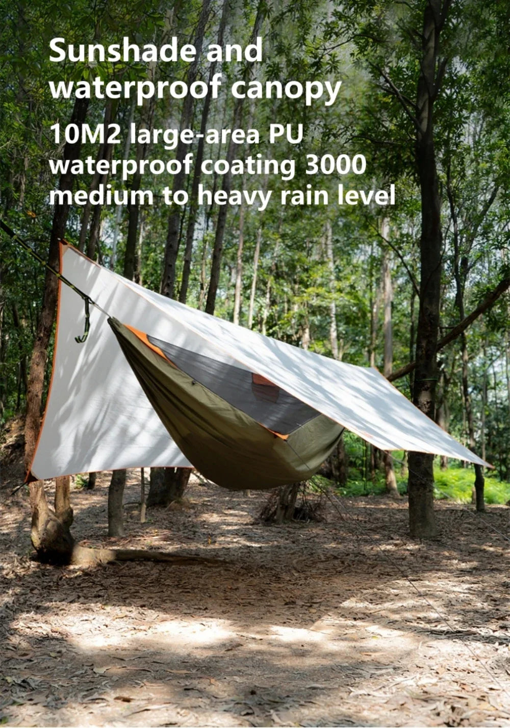 Camping Hammock With Mosquito Net Outdoor Garden Portable Awning Tent Canopy Sleeping Hanging Hammocks Swing For Nature Hike