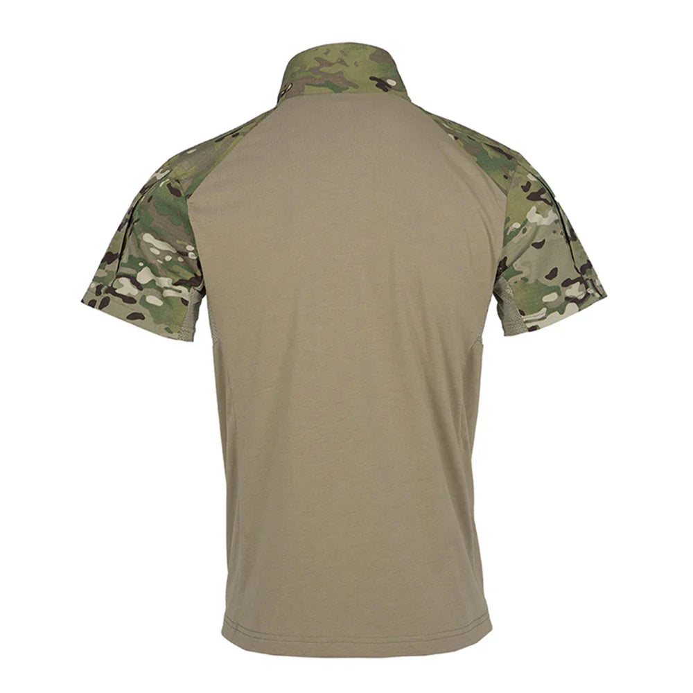 Men's Breathable Camo Hunting Shirt – Sweat-Wicking, Scratch-Resistant Outdoor Top