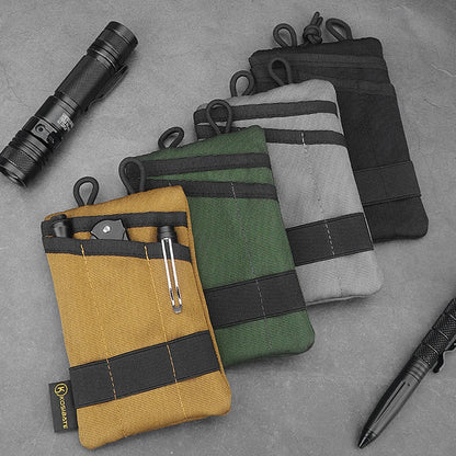 EDC Pocket Organizer Pouch – Oxford Cloth, 4 Slip Pockets, Compact & Lightweight