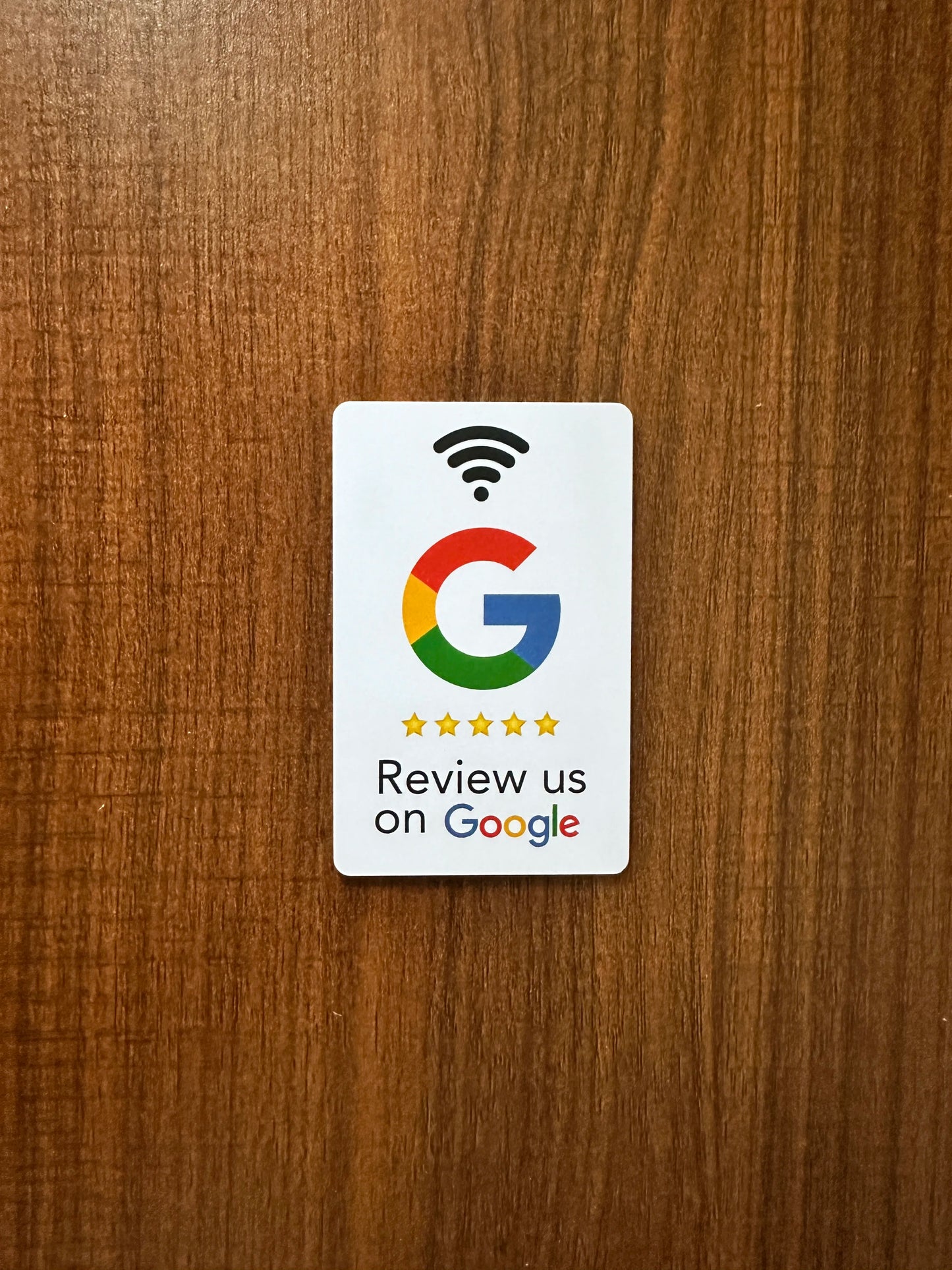 13.56Mhz programmable Google Review Card NFC station table Acrylic Stickers Waterproof NFC Stand Google Review Card