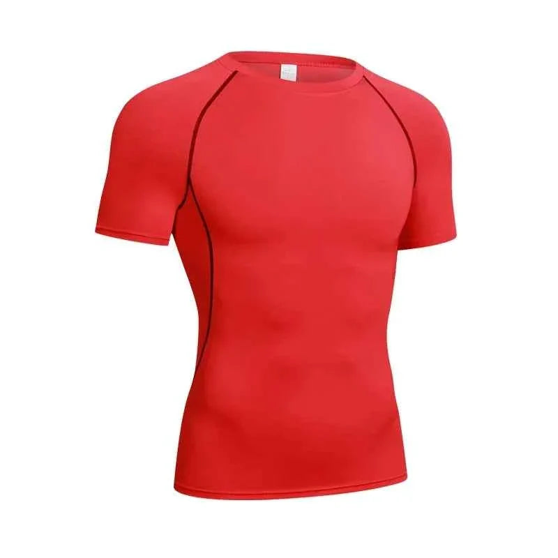 Men's Compression Long Sleeve Shirt – Quick-Dry Gym & Running Base Layer