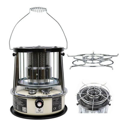 Liftable Kerosene Camping Stove – Windproof Portable Heating Stove for Outdoor & Home Use