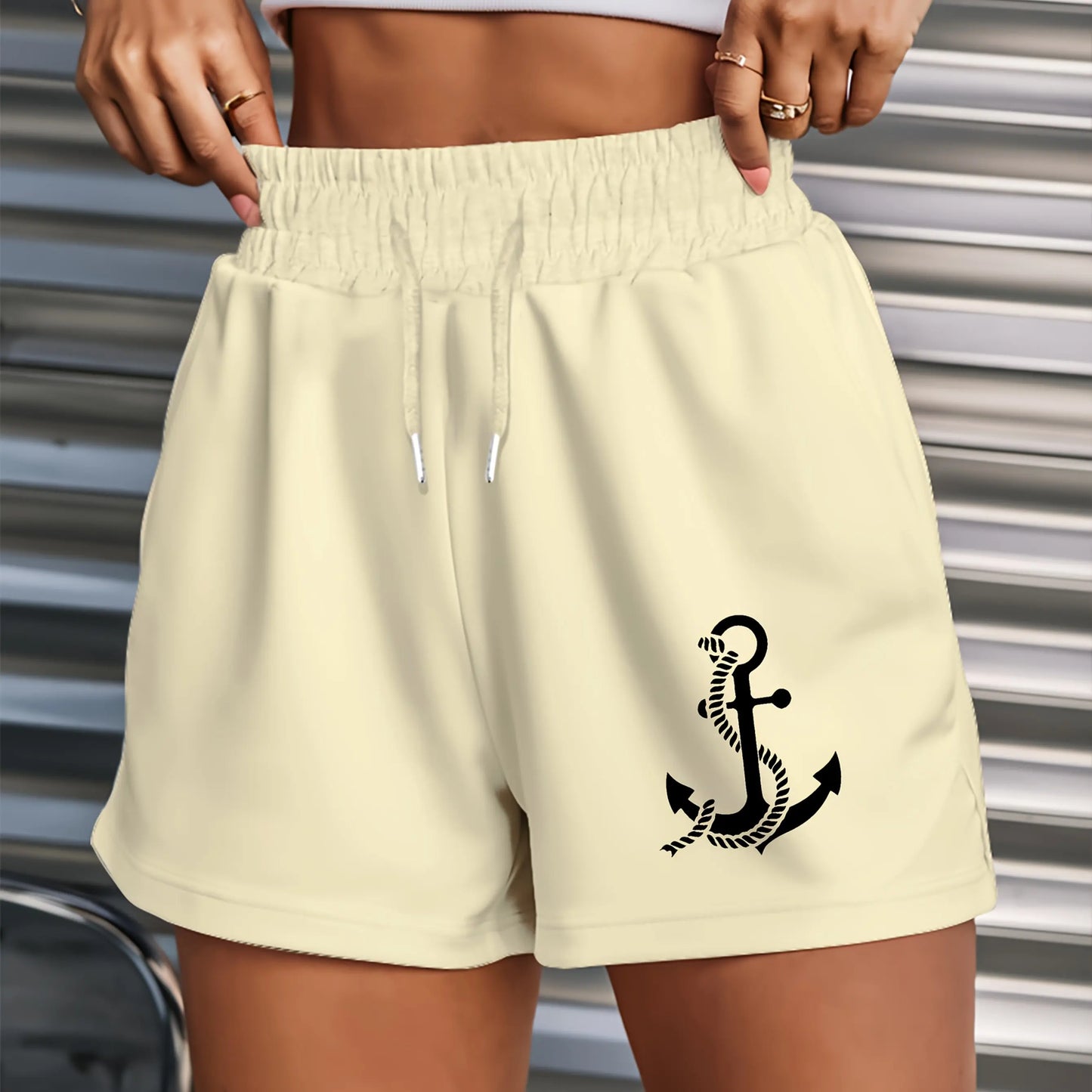 Women's Summer Casual Versatile Mid-Length Five-Quarter Beach Shorts