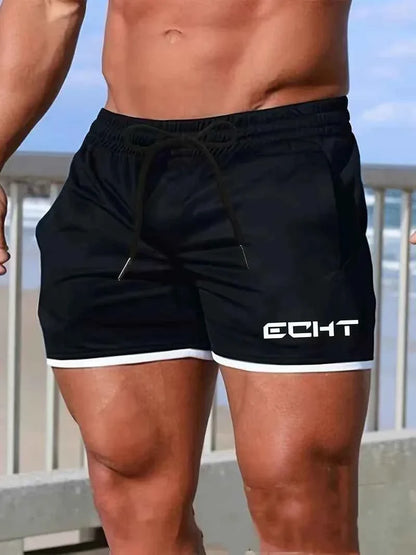 Men's Mesh Sports Shorts – Breathable Gym, Basketball & Beach Training Shorts