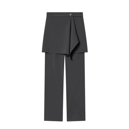 KONDALA Women Office Lady Trendy Blazer Set Belt Blazer Waist Skirt Design Pants New Fashion 2026 Spring Chic Commute Mujer Set