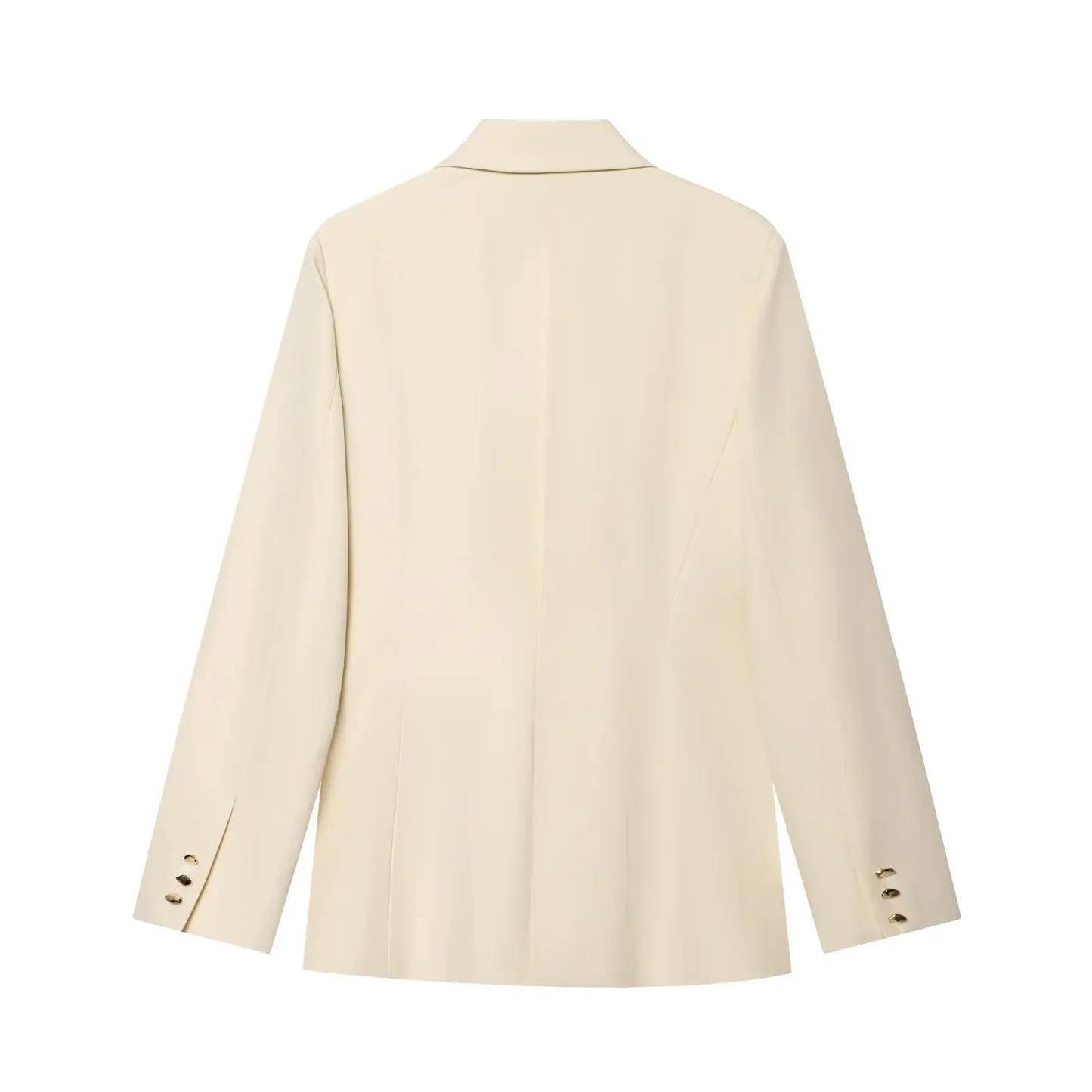 NLZGMSJ 2026 Spring Office Lady Chic Women Blazer Suit Solid Long Sleeve Blazer Long Zipper Pants Fashion Suit
