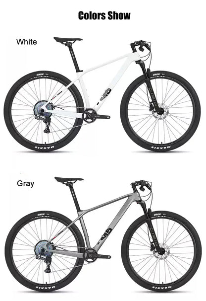 Twitter New M5 Wireless Carbon MTB Bicycle 29 Wheeltop EDS OX 13S Electronic Shifter Inner Cables Mountain Bikes For Adults