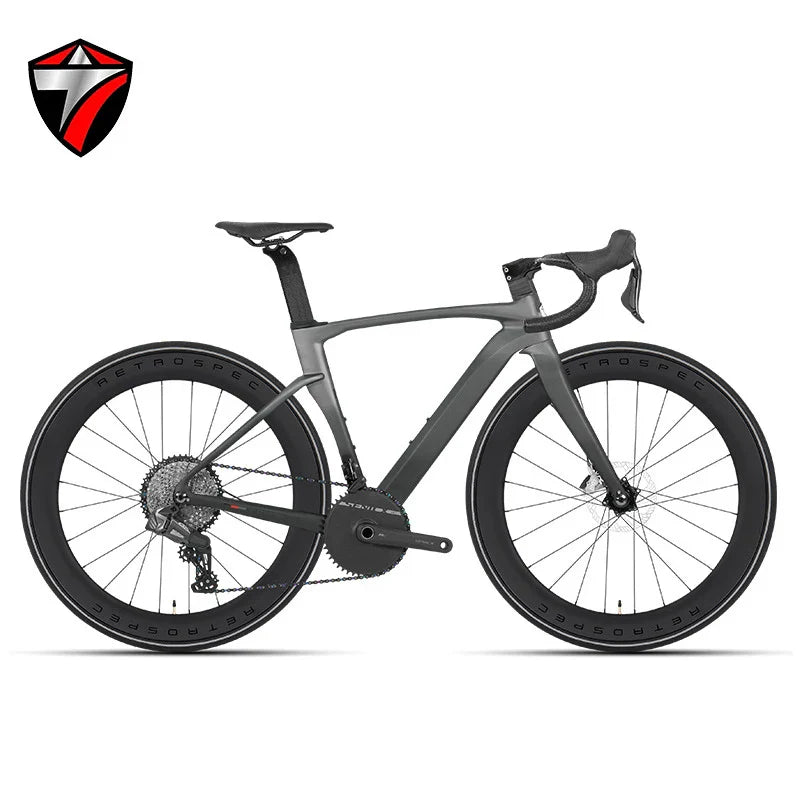 TWITTER Cyclone Full Carbon Road Bike – WheelTop Wireless 12-Speed, Hydraulic Disc Brakes
