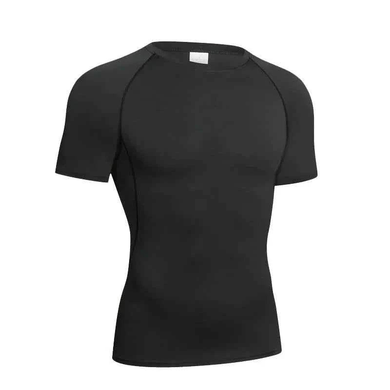 Men's Compression Long Sleeve Shirt – Quick-Dry Gym & Running Base Layer