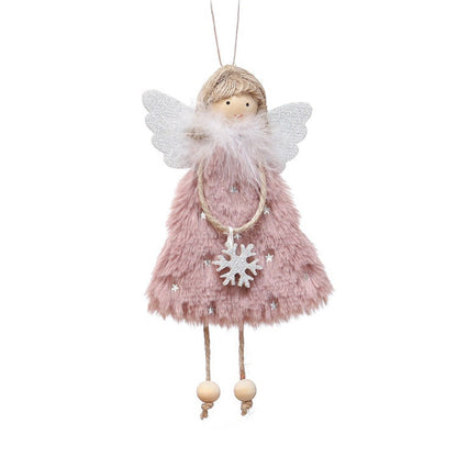Christmas Pendant Elf Doll Toy Christmas Tree Ornaments Home Decor Elf Hanging Decoration Happy New Year Gift