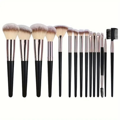 3-20PCS Makeup Brushes Set Eye Shadow Foundation Blush Highlighter Concealer Brush Female Beauty Tool Beauty Sponges Thumb Puffs