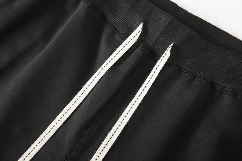 Men's Cotton Blend Beach Shorts – Loose Drawstring Casual Running & Sports Shorts