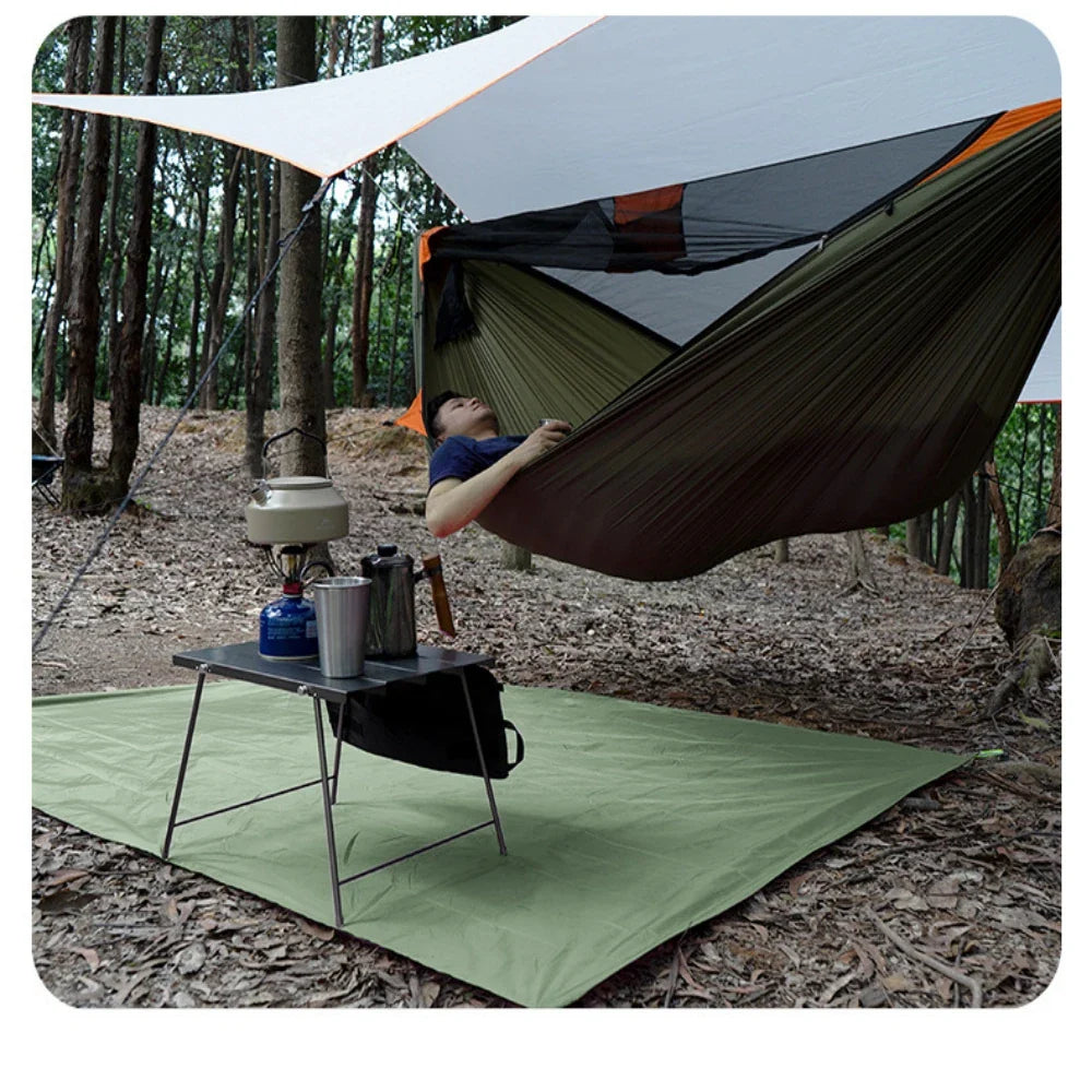 Camping Hammock With Mosquito Net Outdoor Garden Portable Awning Tent Canopy Sleeping Hanging Hammocks Swing For Nature Hike