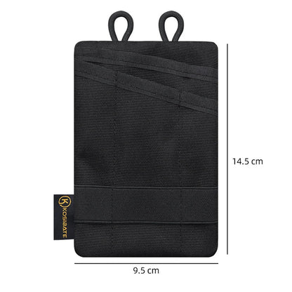 EDC Pocket Organizer Pouch – Oxford Cloth, 4 Slip Pockets, Compact & Lightweight