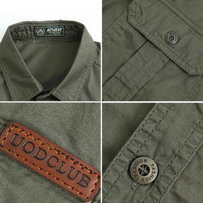 Men's Short Sleeve Tactical Hunting Shirt – Quick-Dry Combat Fishing & Hiking Shirt