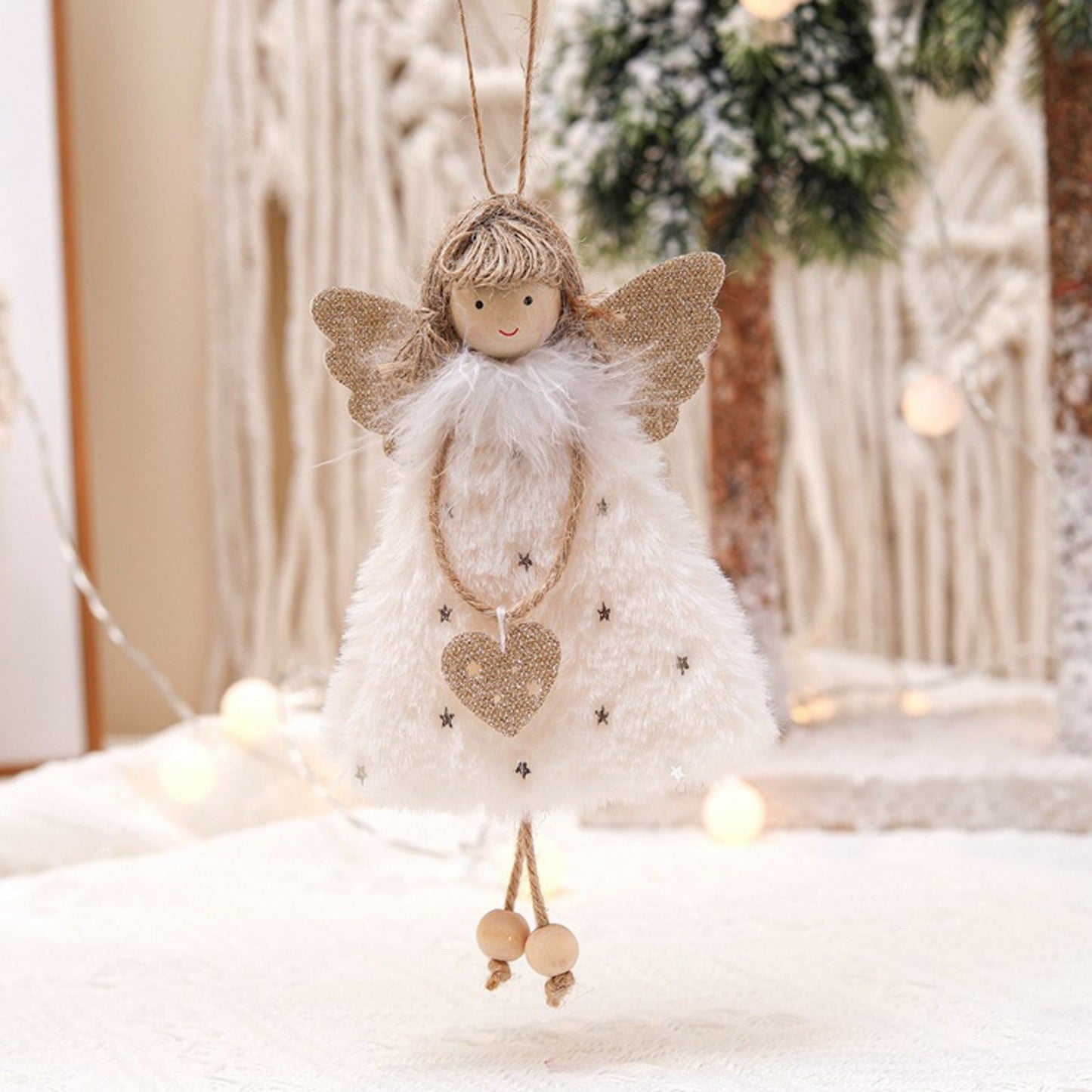 Christmas Pendant Elf Doll Toy Christmas Tree Ornaments Home Decor Elf Hanging Decoration Happy New Year Gift