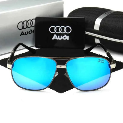 Audi Sunglasse Luxury brands s for Men Polarized Sun Glasses Travel Eyewears Classic Pilot Goggle with UV 400 Protection 5591