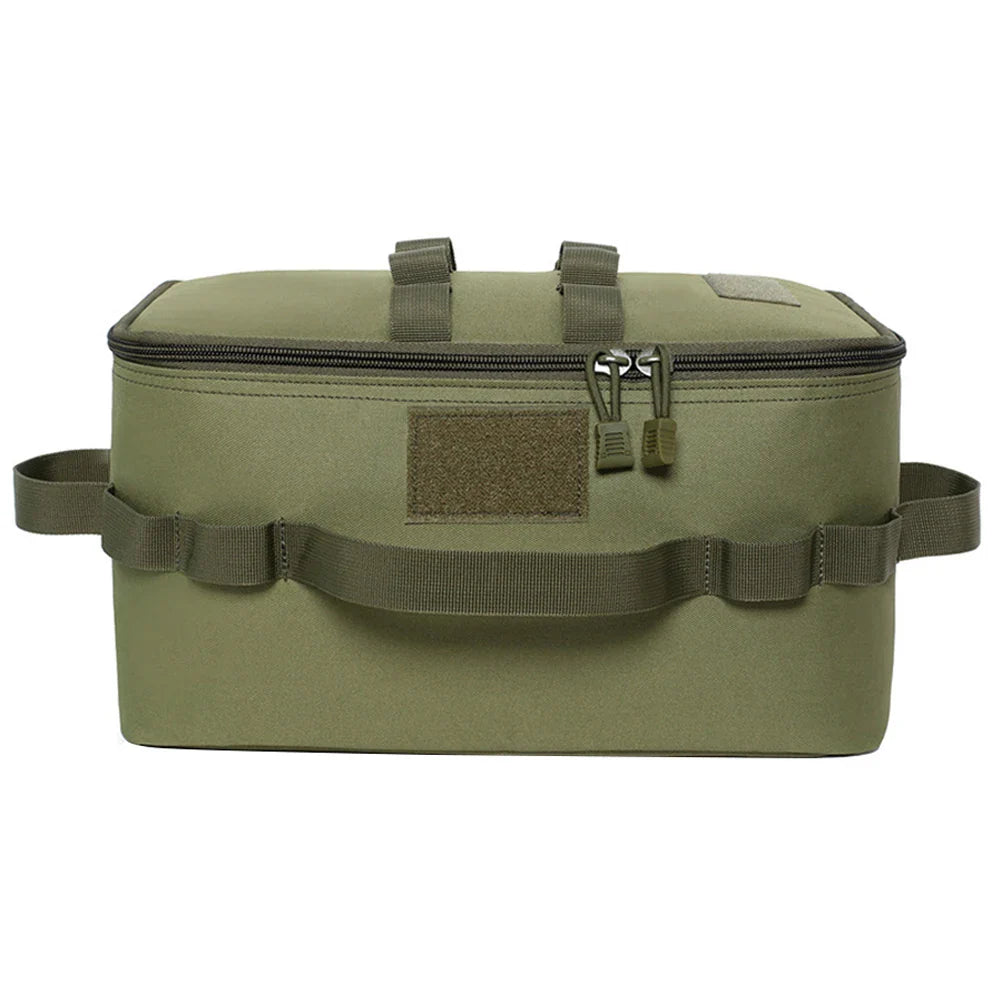 Camping Storage Bag Utility Tote Bag Multi-Function Camping Cookware Organizer Multi-pockets Trunk Organizer for Hiking Climbing