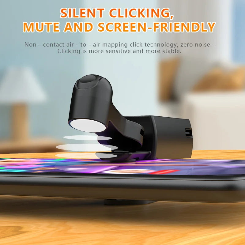 Auto Screen Clicker Device for Smartphone, Adjustable Touch Tapper Tool for Games, Apps, Live Streaming and Repeated Tapping