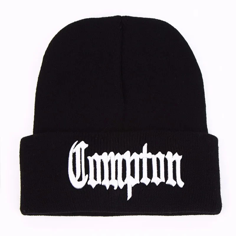 Fashion West beach gangsta nwa compton winter warm fashion Beanies Knitted bonnet Skullies Caps Hip hop gorros knit Hat
