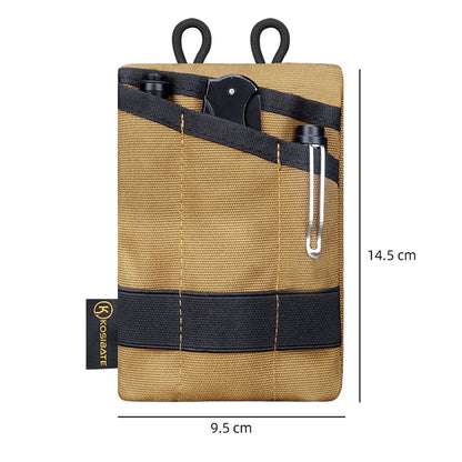EDC Pocket Organizer Pouch – Oxford Cloth, 4 Slip Pockets, Compact & Lightweight