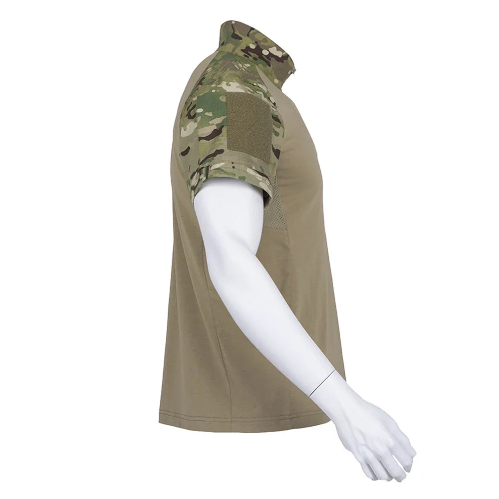 Men's Breathable Camo Hunting Shirt – Sweat-Wicking, Scratch-Resistant Outdoor Top