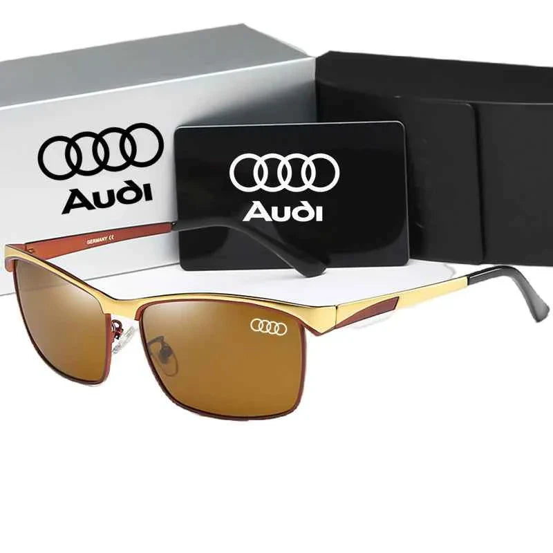 Audi Sunglasse Luxury brands s for Men Polarized Sun Glasses Travel Eyewears Classic Pilot Goggle with UV 400 Protection 5591