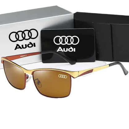 Audi Sunglasse Luxury brands s for Men Polarized Sun Glasses Travel Eyewears Classic Pilot Goggle with UV 400 Protection 5591