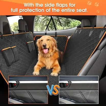 Waterproof Dog Car Seat Cover – Universal Fit, Plaid Pattern, 3 Colors